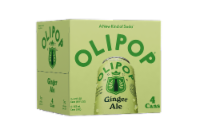 Olipop® Prebiotic Ginger Ale Soda Cans Perspective: Main