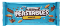 Feastables Mr. Beast Milk Chocolate Almond Candy Bar Perspective: Main