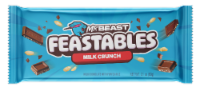 Mr. Beast Feastables Milk Crunch Candy Bar Perspective: Main