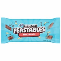 Mr. Beast Feastables Milk Chocolate Crunch Candy Bar Perspective: Main