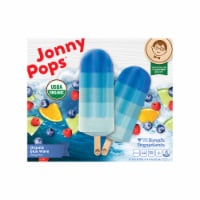 Jonny Pops® Dairy Free Organic Blue Wave Fruit Bars Perspective: Main