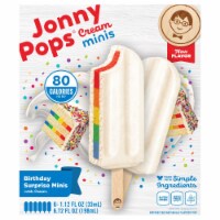 Jonny Pops®  Cream Minis- Birthday Cake, 6 ct / 1.12 fl oz