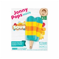 Jonny Pops® Organic Sour Blue Raspberry Splash Minis Perspective: Main