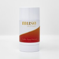 Muse Deodorant Vanilla + Sweet Patchouli Deodorant 3 oz