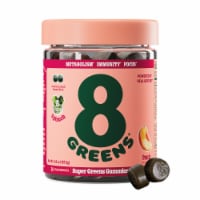 8Greens® Daily Greens Peach Gummies Perspective: Main