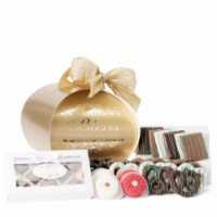 Christmas Large Tulip Box - Gold