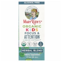 MaryRuth's Organic Kids Focus & Attention Herbal Blend, 1 fl oz Perspective: Main