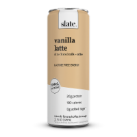 Slate® Vanilla Latte Lactose Free Energy Drink
