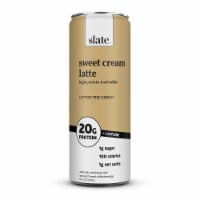 Slate Sweet Cream Latte High Protein Iced Coffee