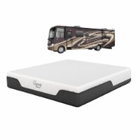 Dynasty 8 Inch CoolBreeze Gel Memory Foam RV Mattress Bed for Campers & Trailers