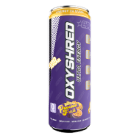 OxyShred Ultra Energy Passionfruit Energy Drink Can Perspective: Main