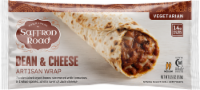 Saffron Road® Bean and Cheese Vegetarian Frozen Burrito Artisan Wrap Perspective: Main