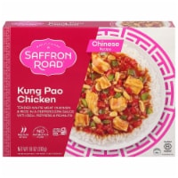 Saffron Road® Kung Pao Chicken with White Rice Perspective: Main