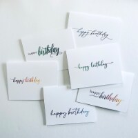 Happy Birthday Notecard Collection