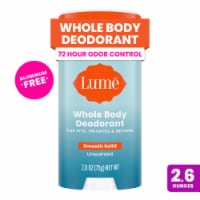 Lume Women's Whole Body Deodorant Stick Unscented Aluminum Free Perspective: Main