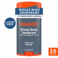 Mando Whole Body Deodorant - Men’s Aluminum-Free Smooth Solid Stick Deodorant - Mt Fuji Perspective: Main