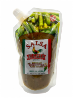 Salsa El Gallo Mexican Homestyle Flame-Roasted Green Jalapeno Salsa Perspective: Main