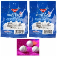 2 Bags Moth Balls Kills Clothes Moths Carpet Beetles Fresh Linen Scent 4 oz Each