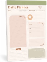 To Do List Planner Pad, Undated Planner, 8.5 x 11", Tear-off Sheets, 50-Sheets