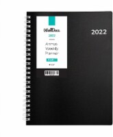 WallDeca Academic Weekly Planner -  Jul 2022 - Dec 2023, Flexible Cover, Notes Pages (8 x 6")