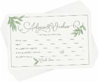 Rileys & Co Advice and Wishes Cards for Newlyweds, 4x6", Wedding Reception Decorations, 50pcs