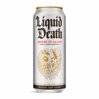 Liquid Death Berry It Alive Sparkling Water Perspective: Main