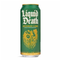 Liquid Death® Severed Lime Flavored Sparkling Water Can