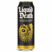 Liquid Death, Sparkling Mountain Water, Real Mountain Source, 100% American Made Perspective: Main