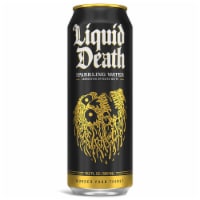 Liquid Death, Sparkling Mountain Water, Real Mountain Source, 100% American Made Perspective: Main