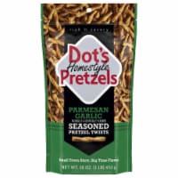 Dot's Homestyle Pretzels Seasoned Parmesan Garlic Pretzel Twists 16 oz Perspective: Main