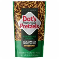 Dot's Homestyle Pretzels Seasoned Parmesan Garlic Pretzel Twists 16 oz Perspective: Main