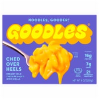 Goodles® Ched Over Heels Creamy Mild Cheddar Sauce Over Shells Perspective: Main