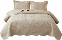 MarCielo 100% Cotton Oversized Bedspread Quilt Set T Perspective: Main