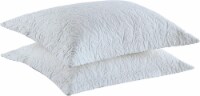 MarCielo 2 Piece Embroidery Pillow Shams
