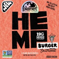 Planet Based Foods® HEMP Vegan Southwest Burger