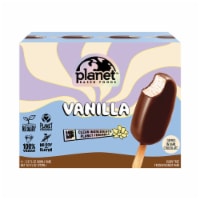 Planet Based Foods Dark Chocolate Dipped Vanilla Frozen Dessert Bars Perspective: Main