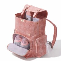 Sunveno Tweed Drawstring Buckle Diaper Backpack