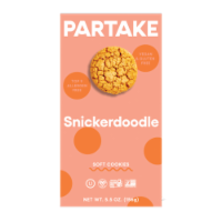 Partake Soft Baked Snickerdoodle Cookies Perspective: Main