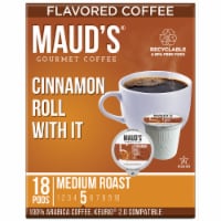 Maud's® Cinnamon Roll Medium Roast Coffee Pods Perspective: Main
