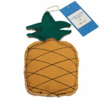 JoJo Modern Pets Eco-friendly Pineapple Shaped Canvas And Jute Dog Chew Toy