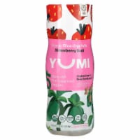 Yumi™ Organic Rice-Free Puffs 8+ Months Strawberry Basil Snack Puffs Tub Perspective: Main