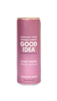Good Idea® Black Currant Flavored Sparkling Water Can Perspective: Main