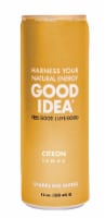 Good Idea® Lemon Flavored Sparkling Water Can Perspective: Main