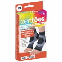 ZenToes Plantar Fasciitis Compression Socks - 1 Pair
