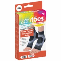 ZenToes Plantar Fasciitis Compression Socks - 1 Pair