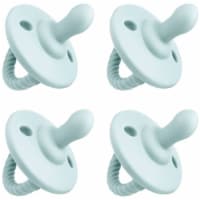 Pacifier 4 Pack by Comfy Cubs, Earth Green, Flat