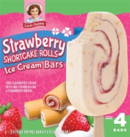 Little Debbie® Strawberry Shortcake Rolls Ice Cream Bars Perspective: Main