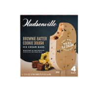 Hudsonville Brownie Batter Cookie Dough Bar Perspective: Main