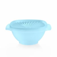 Tupperware Heritage Square Bowl - Aquamarine Perspective: Main