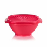 Tupperware Heritage Square Bowl - Rubine Red Perspective: Main